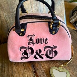 Juicy Couture bowling style bag
